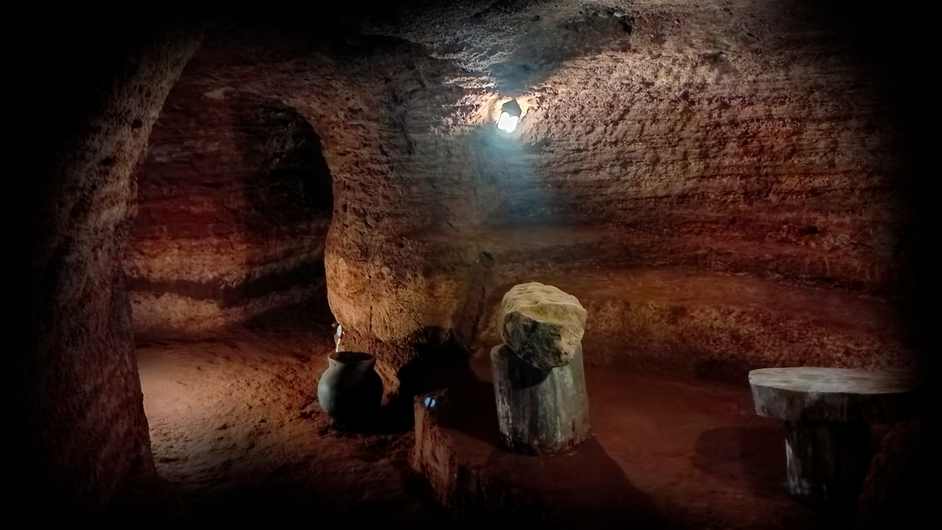 Architectural details of underground homes